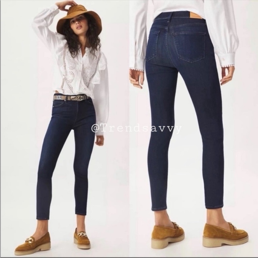 Citizens of Humanity Rocket High Waisted Skinny Ankle Stretch Jeans Dark Wash 30